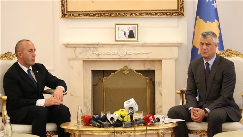 Haradinaj sot dorëzon dorëheqjen tek presidenti Thaçi
