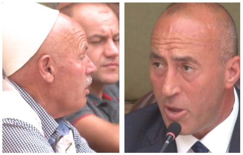 Haradinaj acarohet me një plak në Mitrovicë, ja çfarë i tha atij