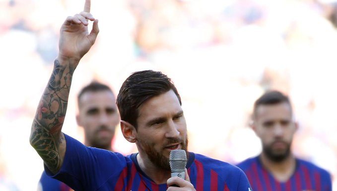 Messi me fjalim para tifozëve në ‘Camp Nou’: Do të luftojmë për gjithçka