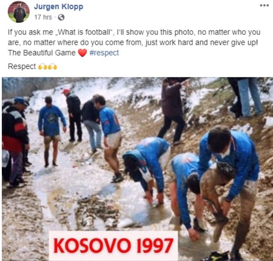 ‘Vip’-at bien në grackën e ‘postimit’ të Jurgen Klopp për kombëtaren e Kosovës