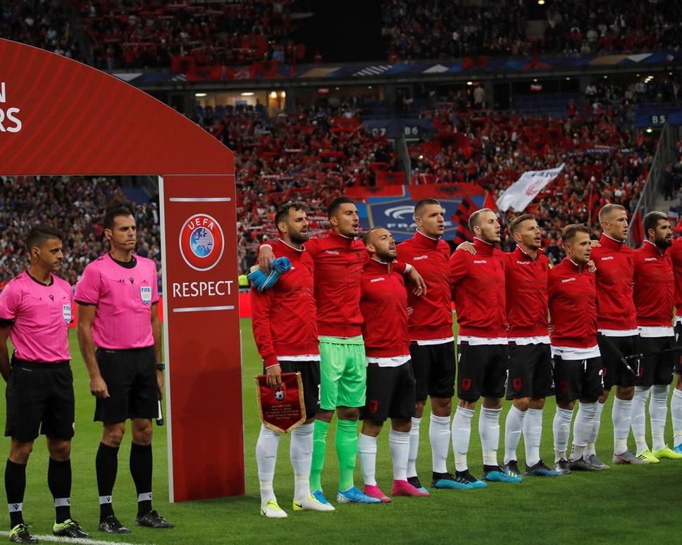UEFA do ta dënoj Francën për skandalin me himnin e Shqipërisë