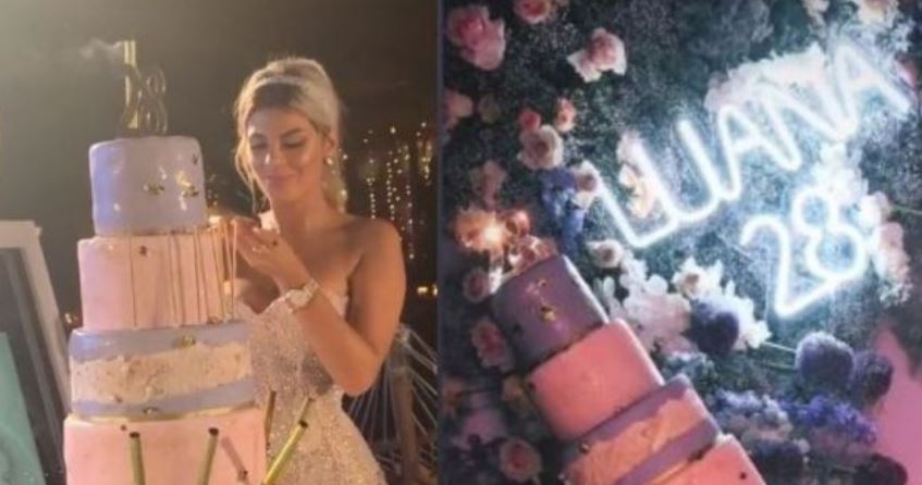 Dalin pamjet nga festa e Luana Vjollcës