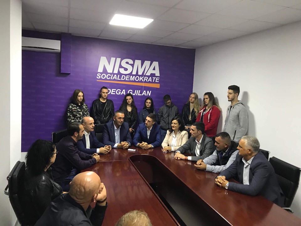 Në Gjilan, e gjithë dega e Alternativës shkrihet në NISMA