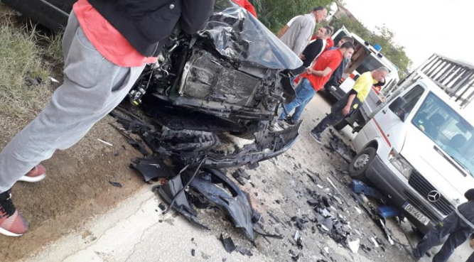 Askident trafiku në magjistralen Gjilan – Prishtinë