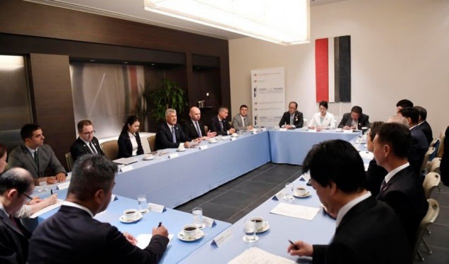 Thaçi: Investitorët japonezë të interesuar për investime në Kosovë