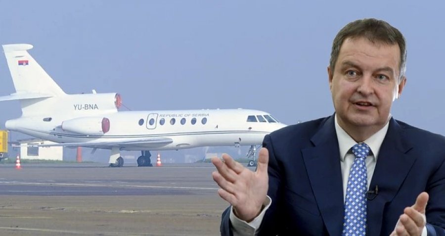 Rrufeja godet aeroplanin në të cilin udhëtonte Daçiqi