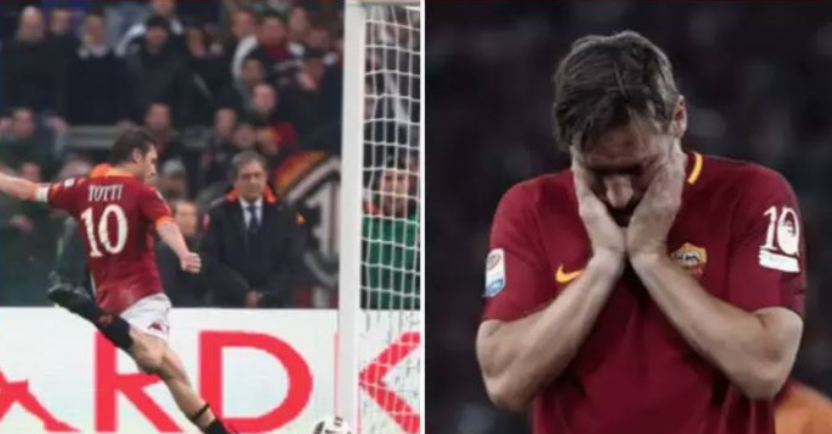 Detaje: Pse Totti dëshironte të humbiste një penallti në ndeshjen e fundit te Roma?