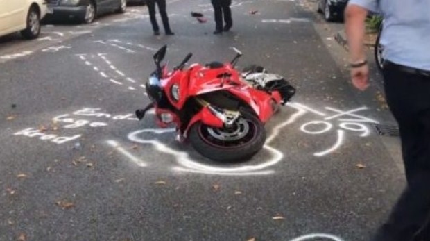 Motoçiklisti pëson lëndime trupore në një aksident në Prishtinë