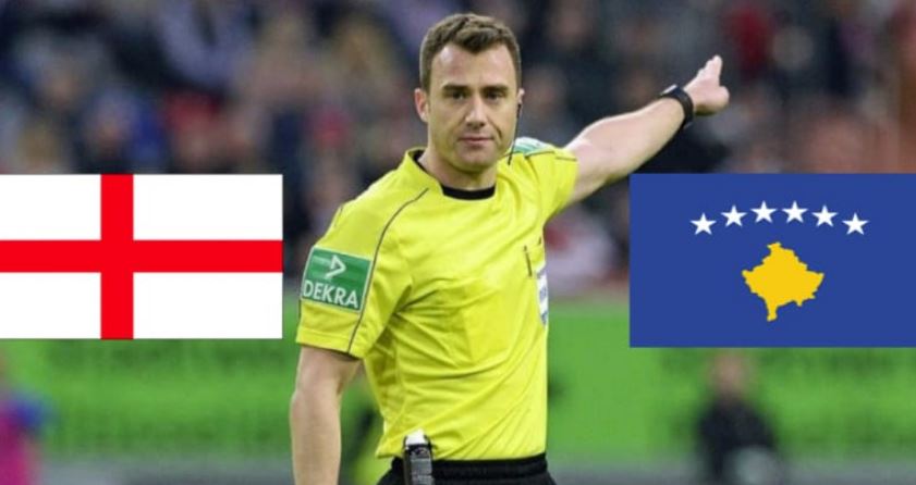 Ky do të jetë gjyqtari kryesor i ndeshjes Angli – Kosovë