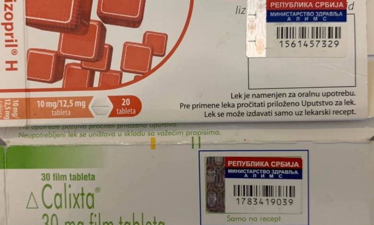 “Mos përdorni barna me banderola të Serbisë, nuk janë të sigurta”