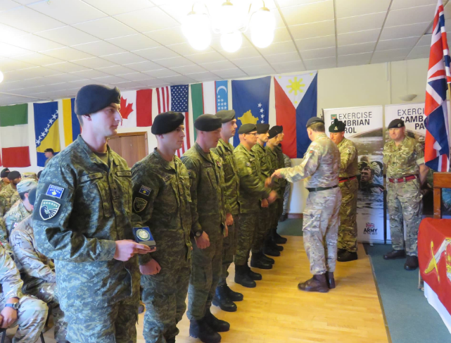 FSK zuri vendin e dytë në garën “Cambrian Patrol 19”