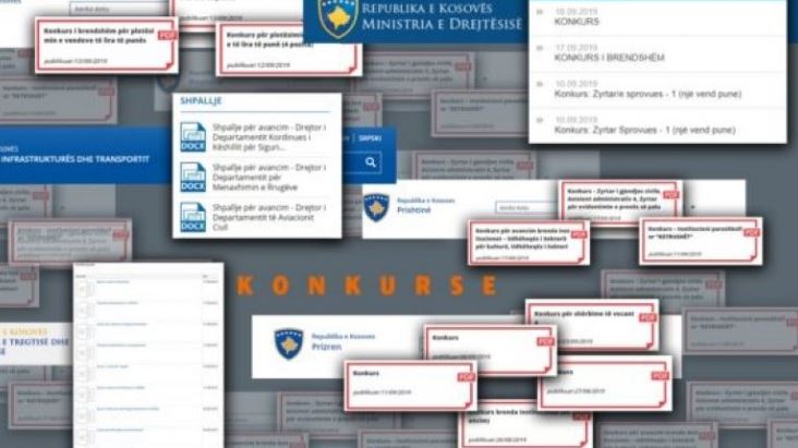 Konkurset e shpallura javëve të fundit mund të anulohen pas vërejtjeve nga BE-ja