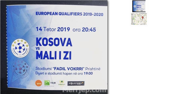 Arrestohet personi që shiste bileta të falsifikuara të ndeshjes Kosovë-Mali i Zi