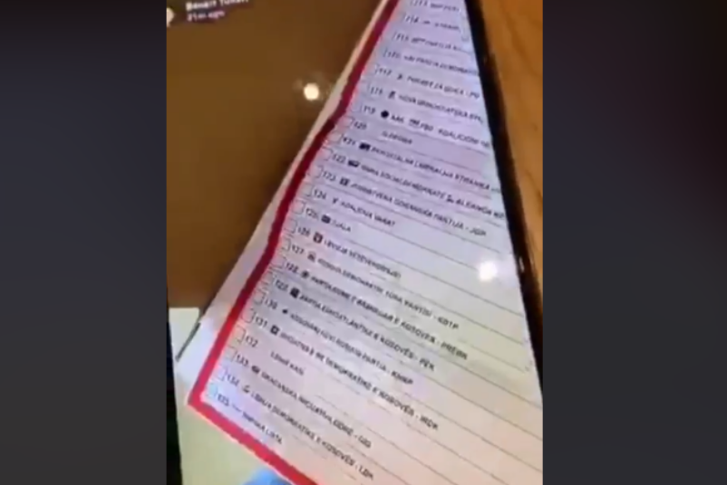 Qytetari publikon votën në “Snapchat”