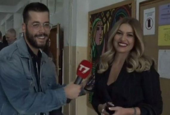 Leonora Jakupi voton në Prishtinë, thërret të dilet në votime