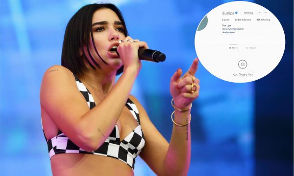 Dua Lipa fshin gjithçka nga Instagrami