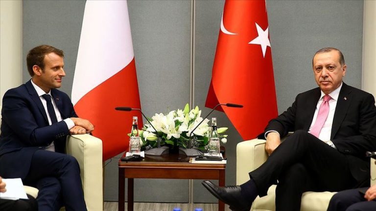 ​Erdogan dhe Macron diskutojnë për situatën në Siri