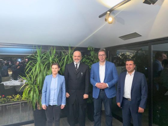 ​​Shengeni rajonal, takohen Rama-Vuçiç-Zaev