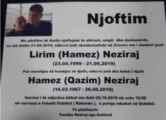 Babai shqiptar vdes pas mërzisë për vdekjen e të birit