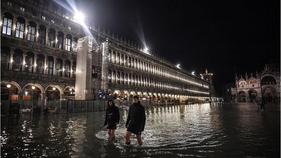 Gjendje alarmi në Venecia! Përmbytja më e madhe në 50 vitet e fundit