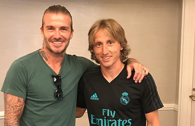 Beckham e dëshiron Modric në skuadrën e tij