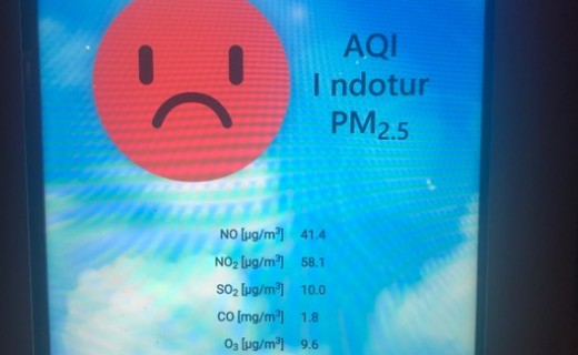 Kjo është cilësia e ajrit sonte në qendër të Prishtinës