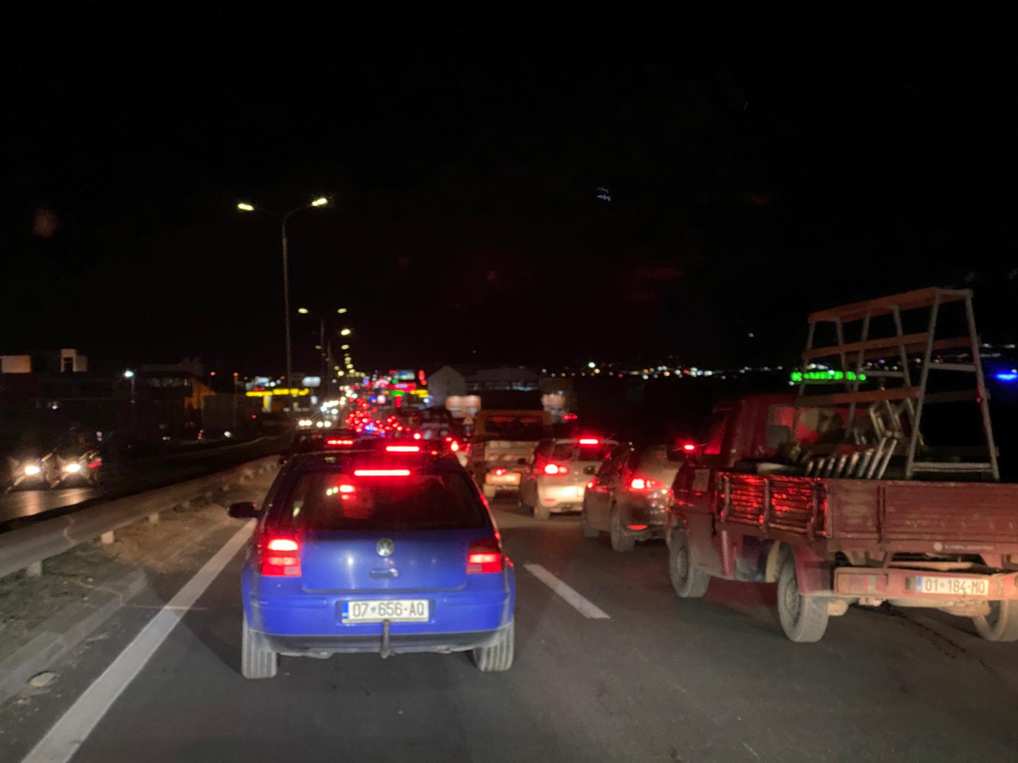 Aksident në rrugën Prishtinë – Pejë