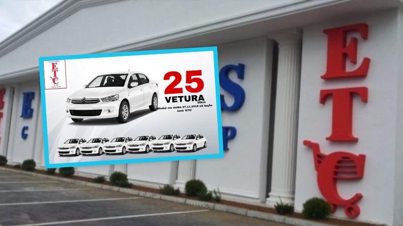 ETC: Po ju mashtrojnë, nuk jemi duke dhuruar ne 25 vetura