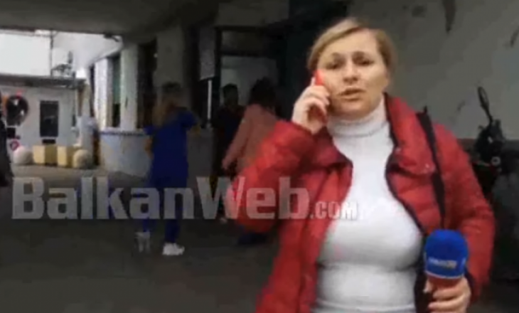 I dëmtohet shtëpia nga tërmeti, gazetarja e merr foshnjën tre muajshe me vete gjatë punës në terren