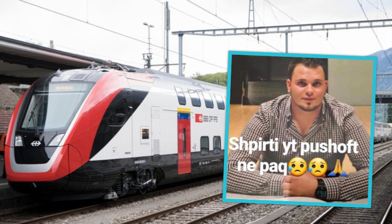 29 vjeçari nga Kosova që vdiq në Zvicër, pasi u godit nga treni derisa po punonte