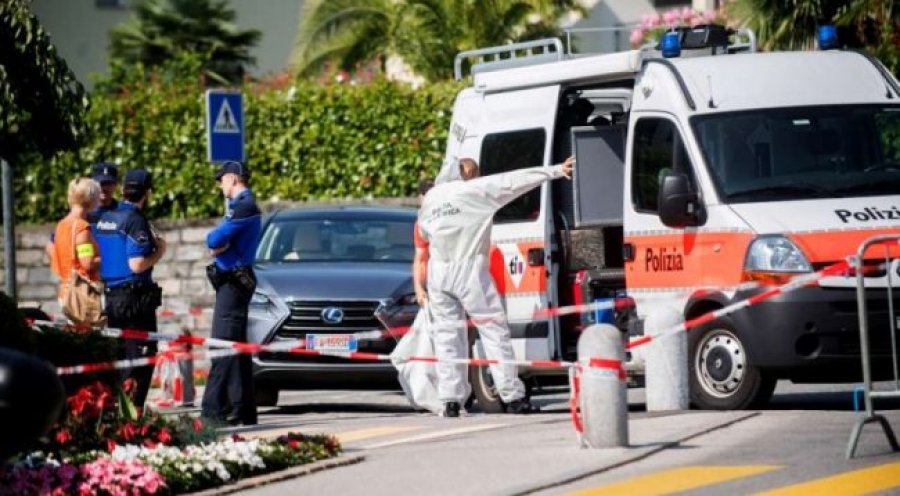 Kosovari e ther me thikë në qafë gruan e tij në Zvicër
