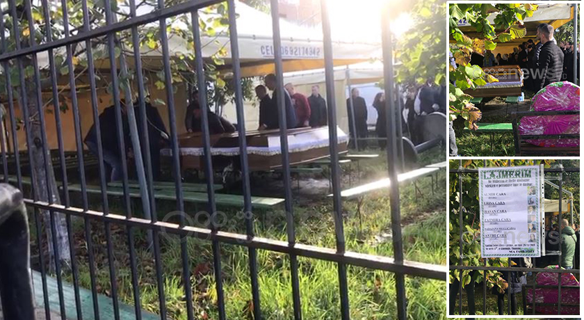 Homazhe në Thumanë, dy familje me 10 anëtarë përcillen për në banesën e fundit