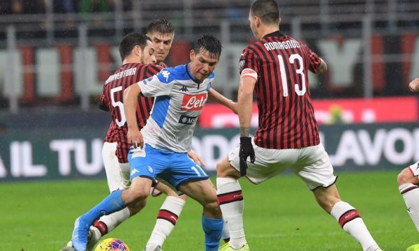 Milan dhe Napoli kanë ndarë pikët në ‘San Siro’
