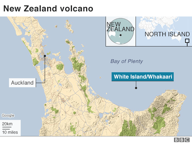 Shkon në pesë numri i të vdekurve nga vullkani në Zelandën e Re