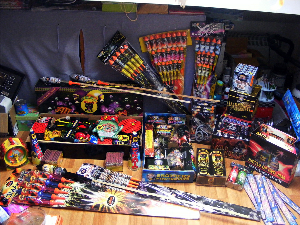 100 mijë kg fishekzjarre në Kosovë