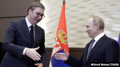 Vuçiq me Putinin: Nuk jam optimist për kompromis me Kosovën