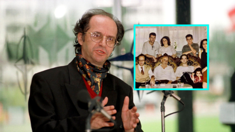 Fotografi e papublikuar më parë nga familja Rugova