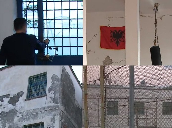 Si reaguan të burgosurit dhe autoritetet teksa qelitë lëkundeshin nga tërmeti i 26 nëntorit