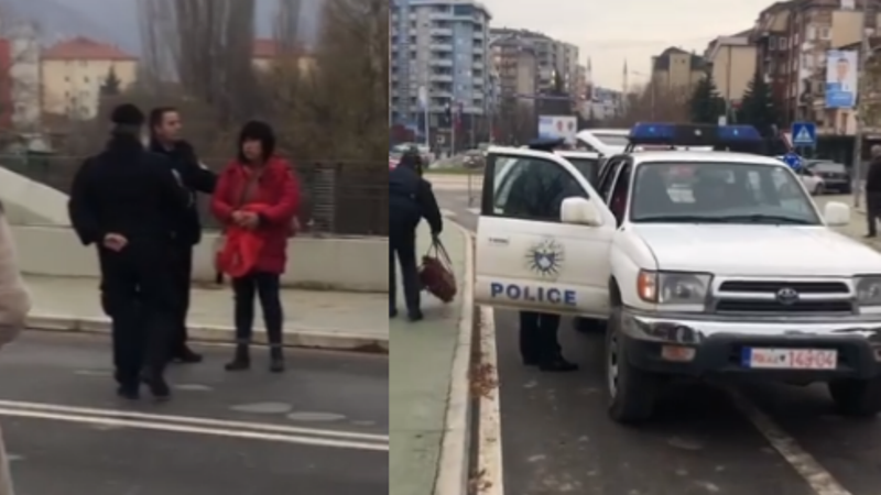 Provokoi me flamur të Serbisë në Mitrovicë: Policia arreston serben