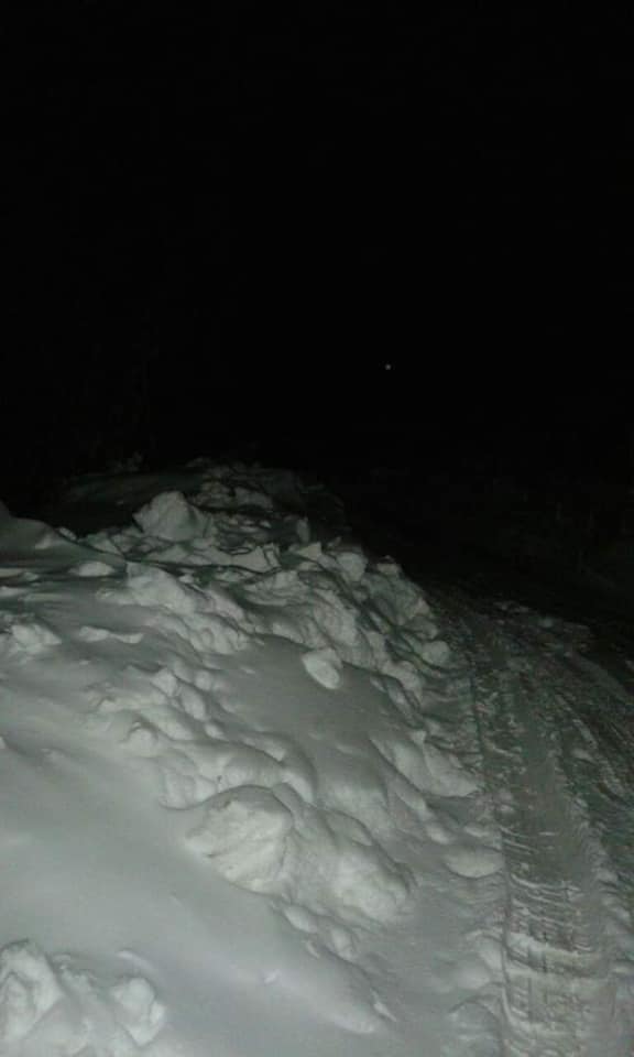 Reshje të mëdha të borës ranë gjatë natës në këtë pjesë të Kosovës