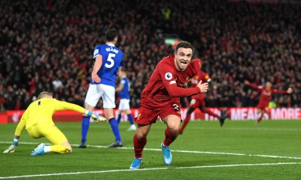 Shaqiri pas golit: Ëndërroj ta fitoj Premierligën, dua t’i gëzoj tifozët e Liverpoolit pas 30 vjetëve