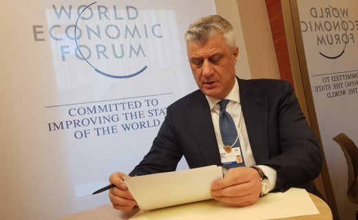 Presidenti tregon për rolin e tij në Forumin e Davosit