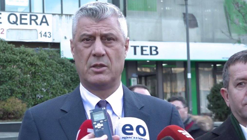 Thaçi: Kosovës i duhet qeveri stabile dhe efikase