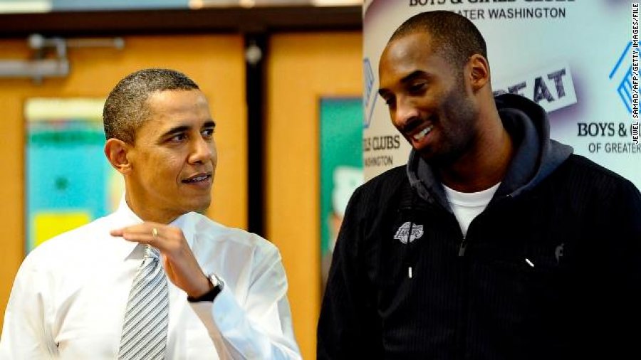Obama ngushëllon familjen Bryant: Kobe ishte legjendë