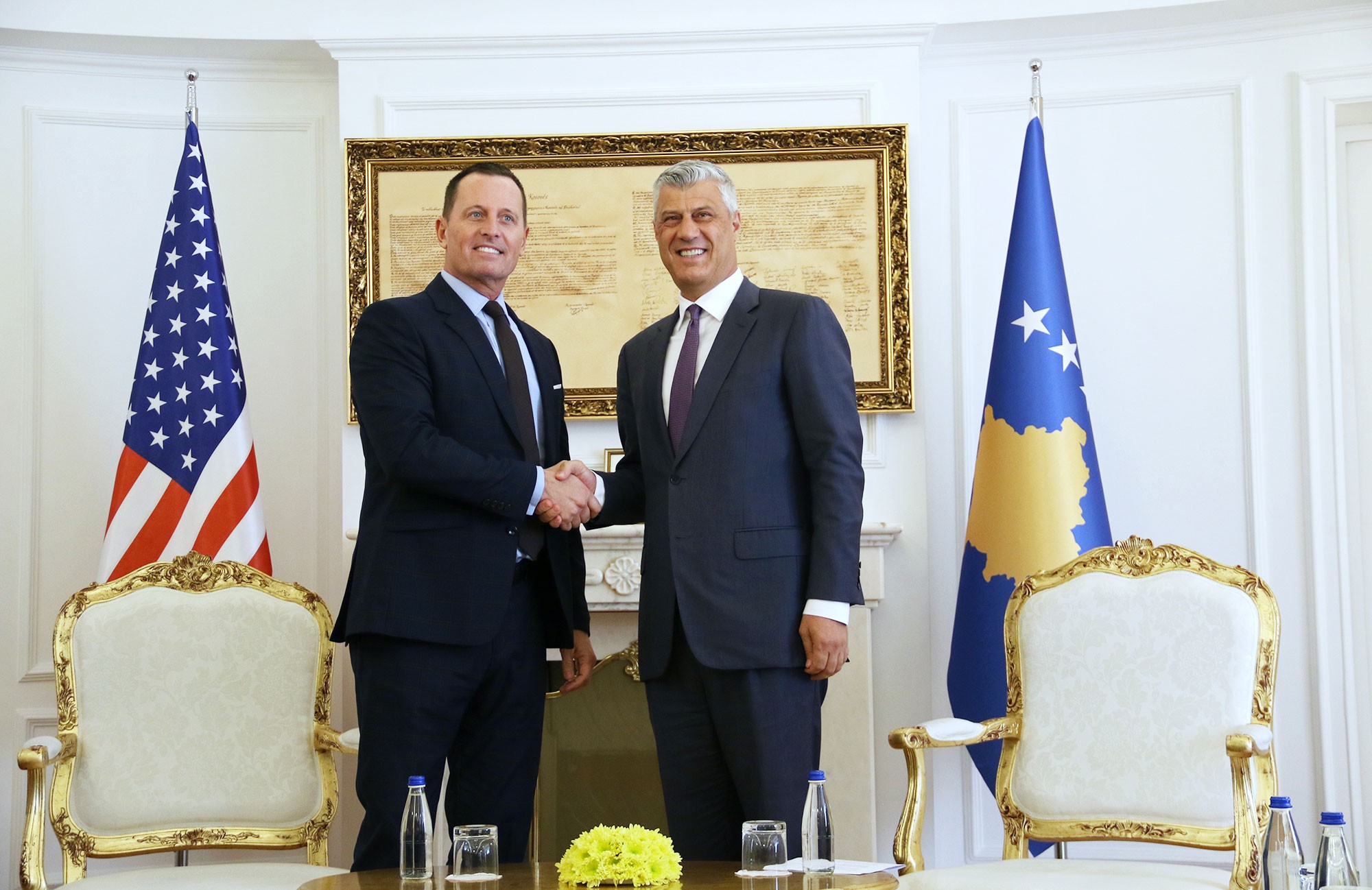 Thaçi sonte takohet me emisarin Richard Grenell