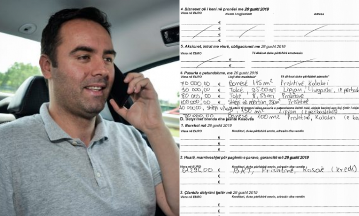 Glauk Konjufca kryetar i Kuvendit – kjo është pasuria e tij