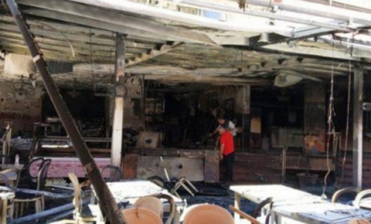 Digjet një restorant në Prishtinë
