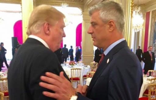 Thaçi: Nën udhëheqjen e presidentit Trump, dialogu do të përmbyllet me njohje ndërmjet Kosovës-Serbi