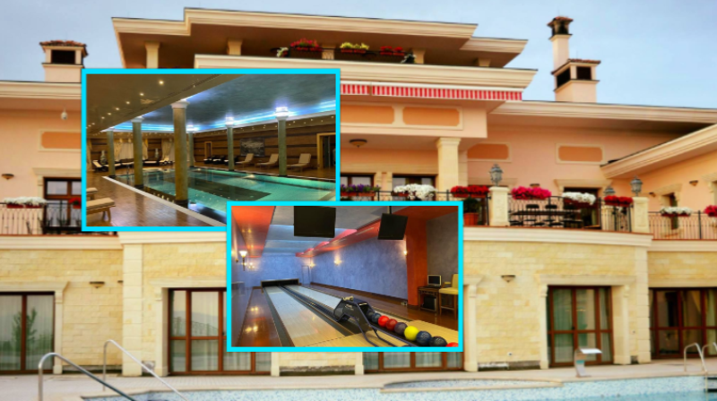 Me pishinë, kinema, bowling: Kjo është shtëpia përrallore e Behgjet Pacollit