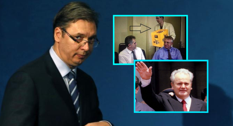 Vuçiq ishte kamarier i Sheshelit dhe ish-ministër i kriminelit Milloseviç